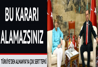 Zeytinoğlu'ndan Merkel'e tepki: Bu Almanya'nın alabileceği bir karar değildir