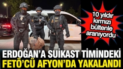 10 yıldır aranan FETÖ'cü ihraç yüzbaşı Afyon'da yakalandı