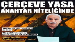 Abdullah Öcalan: ‘Siyasetin çıkaracağı yasa anahtar niteliğindedir’