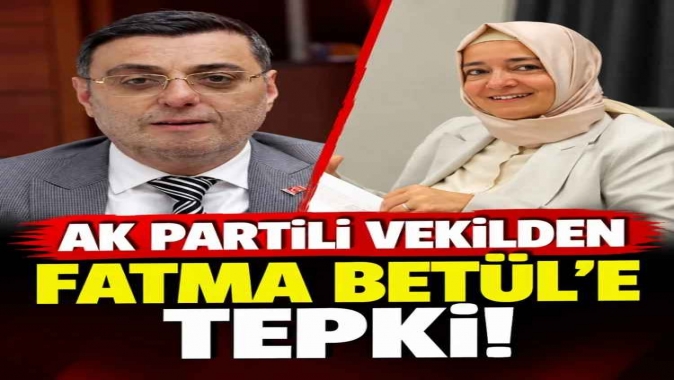 AK Partili Serkan Bayram'dan Fatma Betül Sayan Kaya'ya tepki
