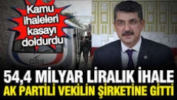 AK Partili vekilin aile şirketi kasayı kamu ihaleleriyle doldurdu: 71 yıllık proje FERNAS'a gitti