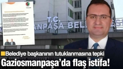 Bahçetepe’nin tutuklanması üzerine Gaziosmanpaşa'da flaş istifa!