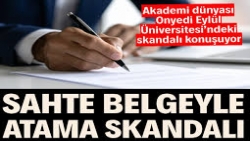 Balıkesir'de sahte belgeyle atama skandalı