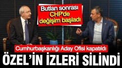 Butlan sonrası kritik hamle: Cumhurbaşkanlığı Aday Ofisi kapatıldı, Özgür Özel'in izleri silindi