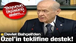 Devlet Bahçeli'den Özgür Özel'in çağrısına destek!
