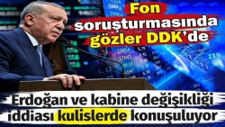 Erdoğan ve kabine değişikliği iddiası kulislerde konuşuluyor.