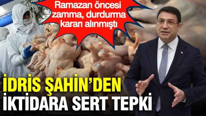 İdris Şahin’den sert tepki: İktidar kendi beceriksizliğinden kaçıyor