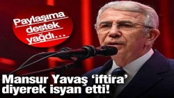 Mansur Yavaş ‘iftira’ diyerek isyan etti! Paylaşıma destek yağdı…