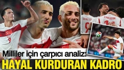 Milliler için çarpıcı analiz: Hayal kurduran kadro