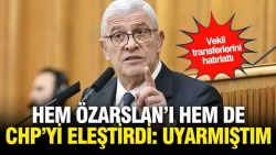 Müsavat Dervişoğlu hem CHP'yi hem de Mesut Özarslan'ı eleştirdi