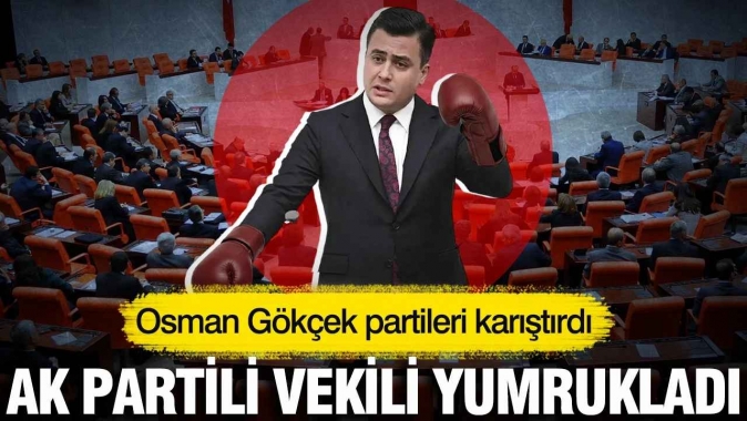 Osman Gökçek, CHP'li sandığı AKP'li vekile yumrukla saldırdı