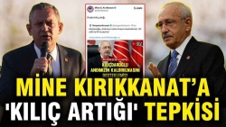 Özgür Özel'den Mine Kırıkkanat'a 'Kılıç artığı' tepkisi