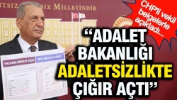 "Adalet Bakanlığı 'adaltsizlik'te çığır açtı"