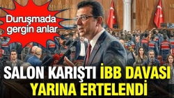 Salon karıştı, İBB davası yarına ertelendi: Duruşmada gergin anlar