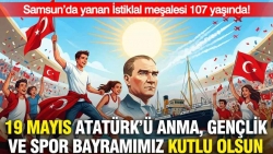 Samsun’da yanan İstiklal meşalesi 107 yaşında: