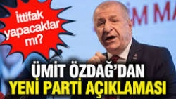 Ümit Özdağ'dan YENİ Parti açıklaması: İttifak yapacaklar mı?