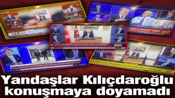 Yandaşlar Kılıçdaroğlu konuşmaya doyamadı